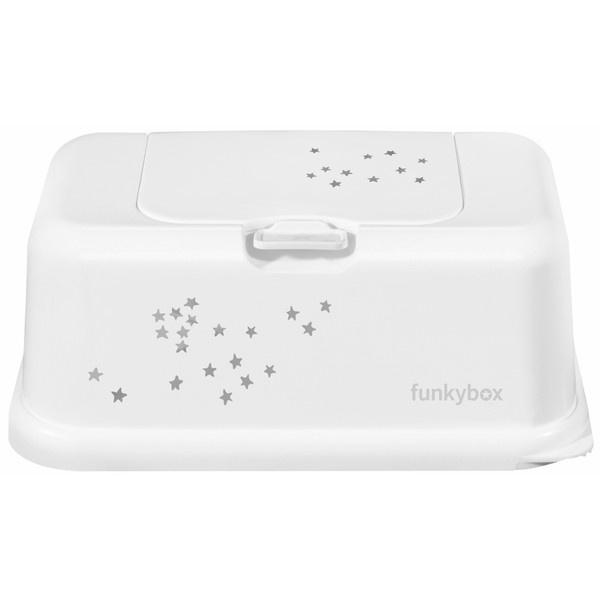 Funkybox - White - Little Stars