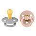 Bibs BiBS - Colour Pacifier - Stage 1 Fopspeen - 0+ maanden - 2 stuks - Blush / Cloud