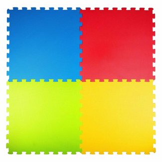 Creative Kids Creative Kids - Kinder Puzzel Speelgoed Mat - 4 stuks Speelmat