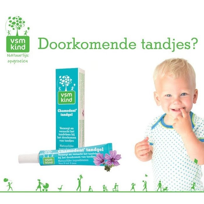 VSM Kind - Chamodent Tandgel - 0-3 jaar - Natuurlijke ingrediënten