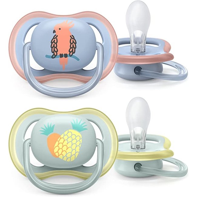 Philips Avent - Ultra Air - Fopspeen - 0/6 maanden - 2 stuks - SCF085/12