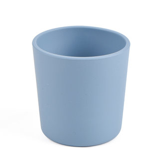 Dutsi Dutsi - Siliconen - Drinkbeker - Pastelblauw - Vosje