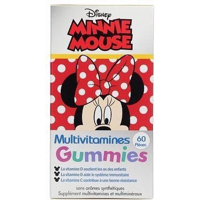 Disney Disney - Kinder Multivitaminen - Minnie Mouse - 60 Stuks