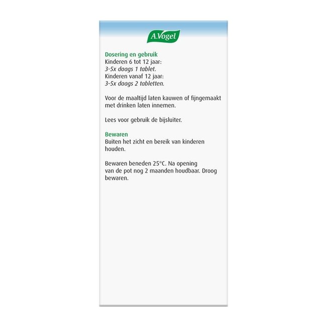 A. Vogel - Echinaforce Griep Tabletten - Junior - 120 Tabletten