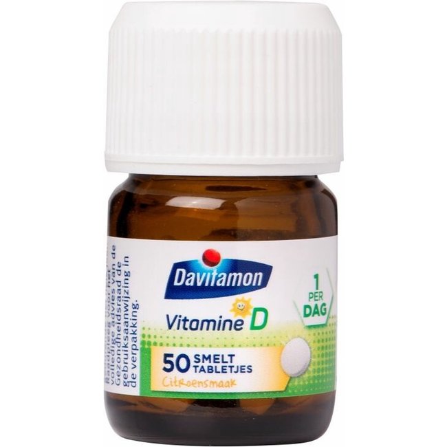 Davitamon - Vitamine D voor Kinderen - 50 Smelttabletjes