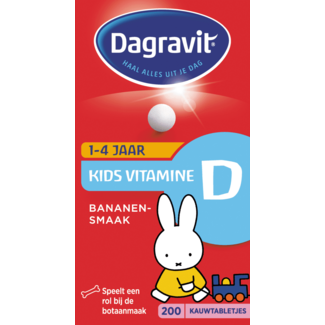 Dagravit Dagravit - Kids Vitamine D kauwtabletjes - 200 Stuks