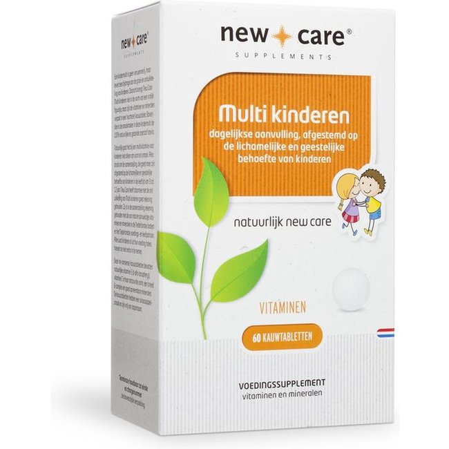 New Care - Multivitamine Kind - 60 Kauwtabletten