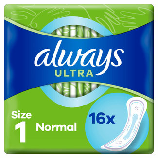 Always Always - Maandverband Ultra Normal - Maat 1 - 16 Pads