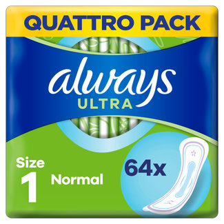 Always Always - Maandverband Ultra Normal - Maat 1 - 64 Pads