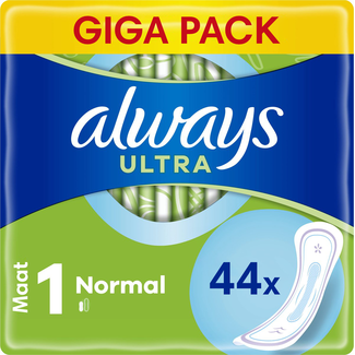 Always Always - Maandverband Ultra Normal - Maat 1 -  44 Pads