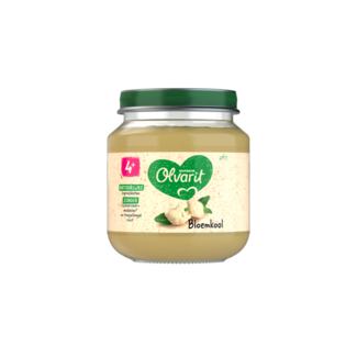 Olvarit Olvarit - Groentehapje - Bloemkool - 4+ maanden - 125 gr