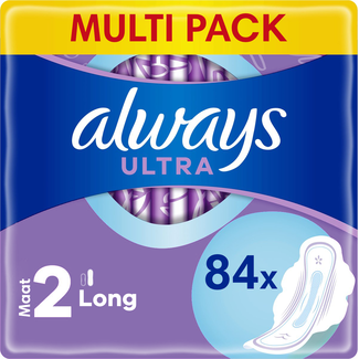 Always Always - Maandverband Ultra Long - Maat 2 - 6 x 14 - 84 Pads