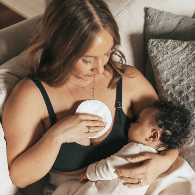 Dr. Brown's - Wasbare Zoogkompressen - 4 stuks borstcompressen