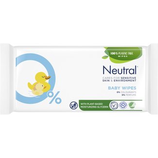 Neutral Neutral - Baby Billendoekjes - 52 stuks - 0% Parfum