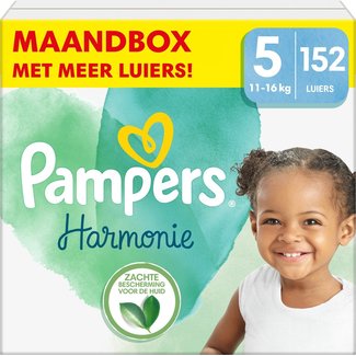 Pampers Pampers - Harmonie - Maat 5 - Maandbox - 152 stuks - 11/16 KG