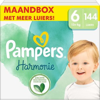 Pampers Pampers - Harmonie - Maat 6 - Maandbox - 144 stuks - 13+ KG