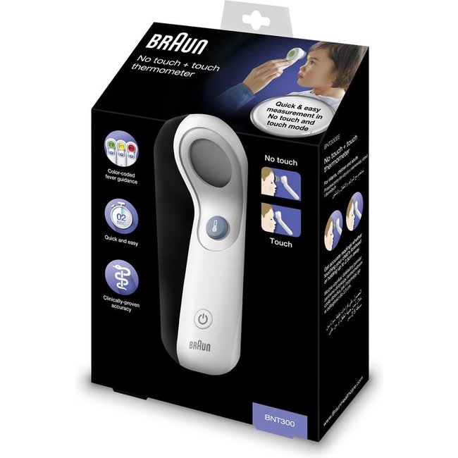 Braun - No Touch Thermometer - BNT300WE