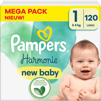 Pampers Pampers - Harmonie - Maat 1 - Mega Pack - 120 stuks - 2/5 KG