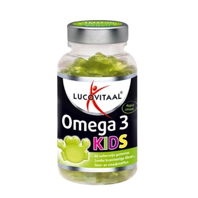 Lucovitaal - Multi+ kids Gummies - Appel - 60 stuks