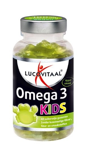 Lucovitaal - Multi+ kids Gummies - Appel - 60 stuks