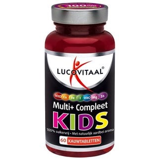 Lucovitaal Lucovitaal - Multi+ kids - Kauwtabletten - 5+ jaar - 60 stuks