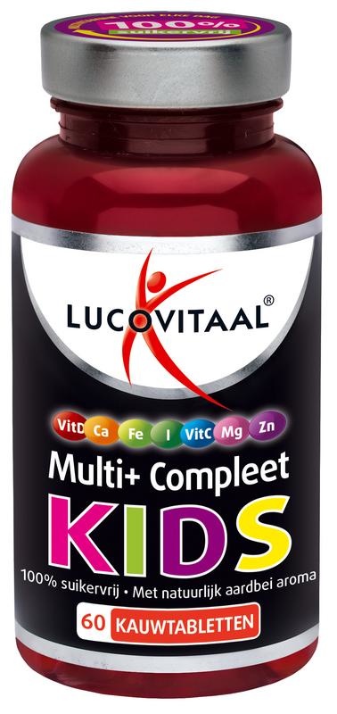 Lucovitaal - Multi+ kids - Kauwtabletten - 60 stuks