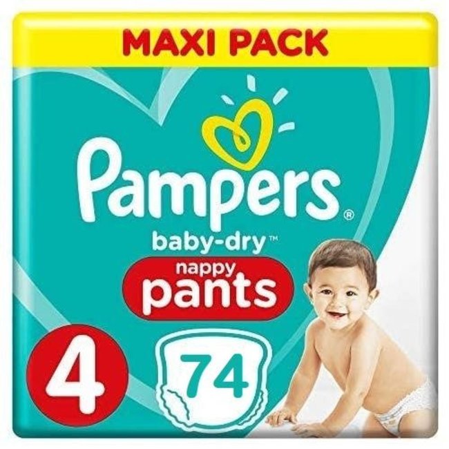Alert medaillewinnaar Oxideren Pampers - Baby Dry Pants - Maat 4 - Mega Pack - 74 luierbroekjes -  Babydrogist.nl
