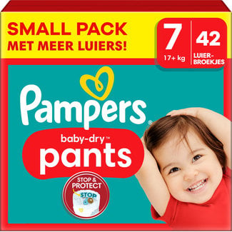 Pampers Pampers - Baby Dry Pants - Maat 7 - Small Pack - 42 stuks - 17+ KG