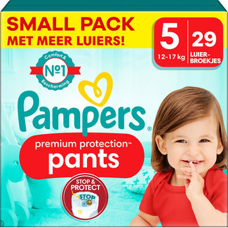 Pampers Pampers - Premium Protection Pants - Maat 5 - Small Pack - 29 stuks - 12/17 KG