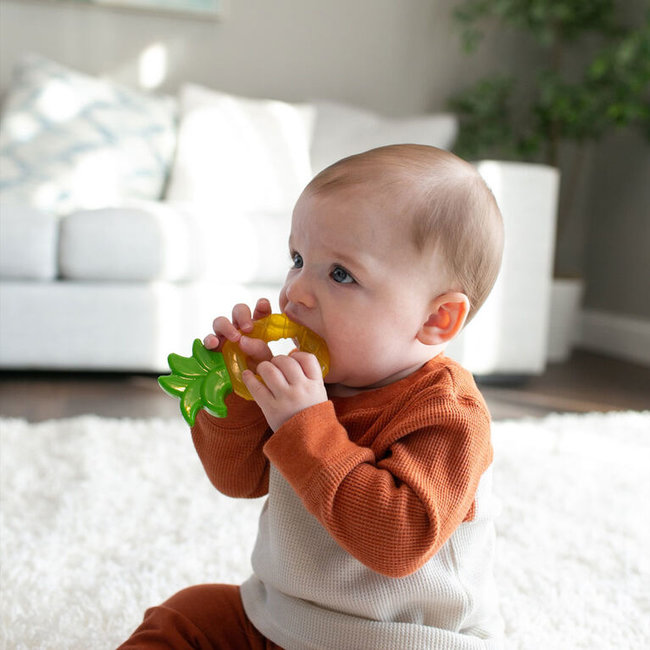 Dr. Brown's - Bijtfiguur - Ananas & Appel - Aqua Cool Watergevulde Bijtring