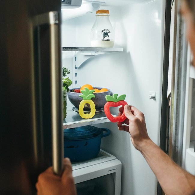 Dr. Brown's - Bijtfiguur - Ananas & Appel - Aqua Cool Watergevulde Bijtring