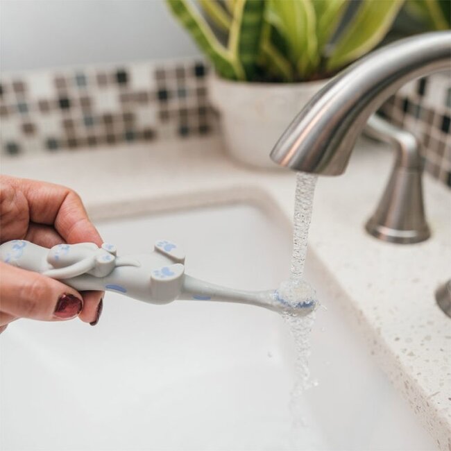 Dr. Brown's - Tandenborstel Otter - Grijs