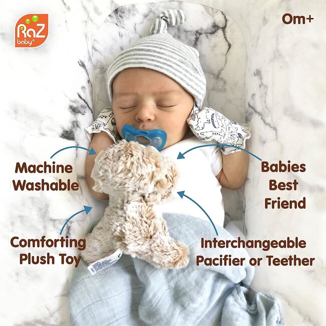 RazBuddy - Fopspeenhouder Schattig Pinguin - 1 stuk