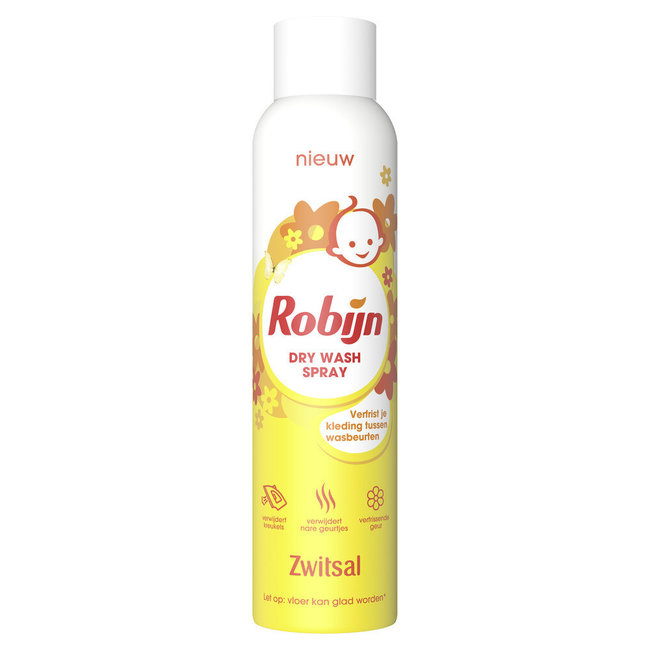 Zwitsal - Robijn Dry Wash Spray - Kleding Opfrisser - 6 x 200ml - Voordeelverpakking
