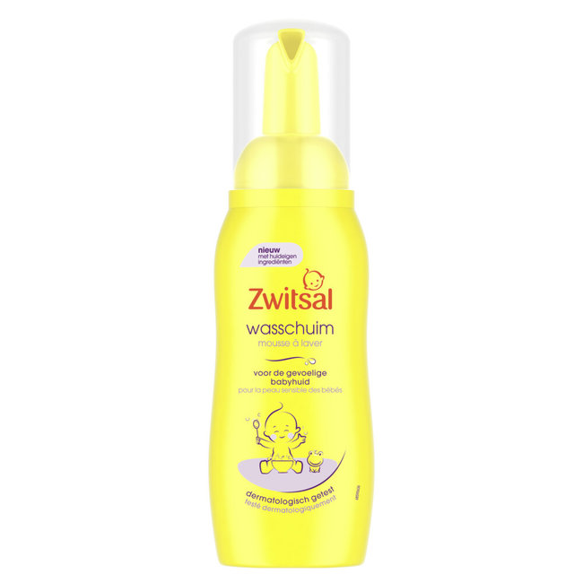 Zwitsal - Baby Wasschuim - Huidvriendelijk - 3 x 200ml - Voordeelpack