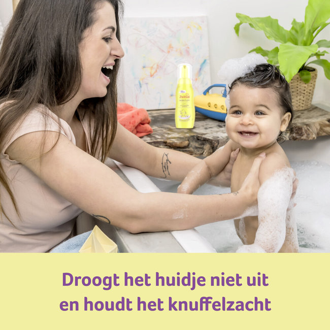 Zwitsal - Baby Wasschuim - Huidvriendelijk - 6 x 200ml - Voordeelverpakking