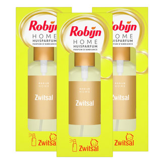 Zwitsal Zwitsal - Robijn Huisparfum - Langdurige Geur - 3 x 250ml - Voordeelpack