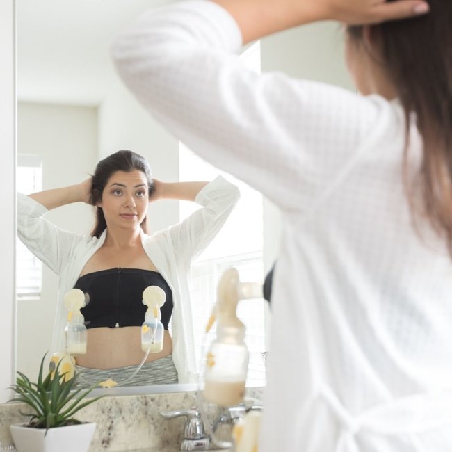 Medela - Easy Expression Bustier - Zwart - Kleine Maat