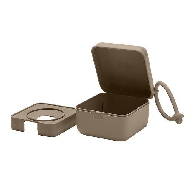 Bibs - Speenhouder - Pacifier Box - Dark Oak - 1 stuk