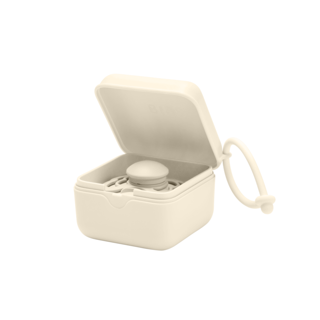 Bibs - Speenhouder - Pacifier Box - Ivory  - 1 stuk