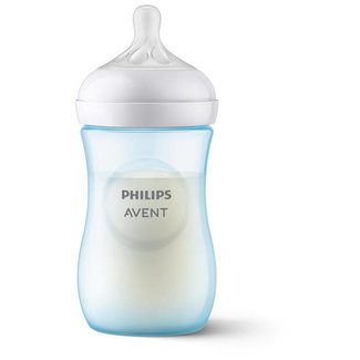Philips Avent Philips Avent - Babyfles - Natural Response - 1 stuk - Blauw - 260ml