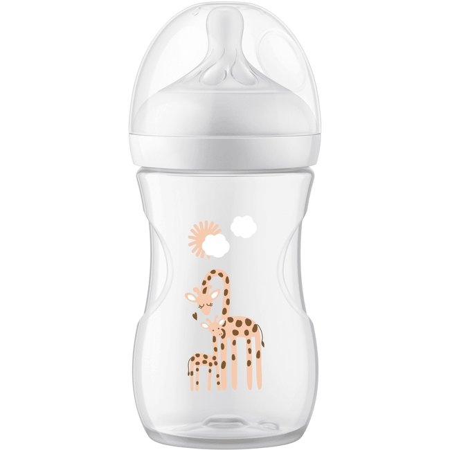 Philips Avent Philips Avent - Babyfles - Natural Response - 1 stuk - Giraf - 260ml