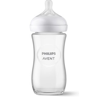 Philips Avent Philips Avent - Glas Babyfles - Natural Response - 1 stuk - 240ml