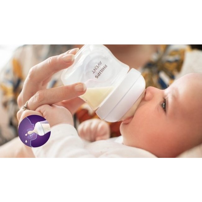 Philips Avent - Glas Babyfles - Natural Response - 2 stuks - 240ml