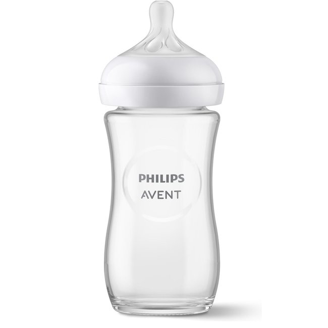 Philips Avent - Glas Babyfles - Natural Response - 2 stuks - 240ml