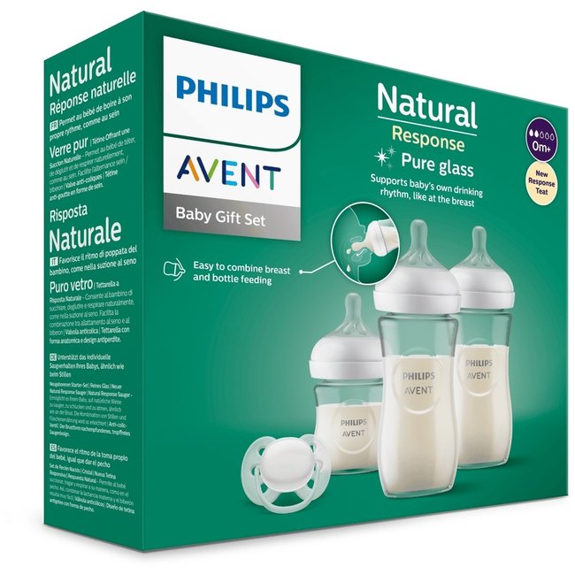 Philips Avent - Startersset - Natural Response  - Glas Basic