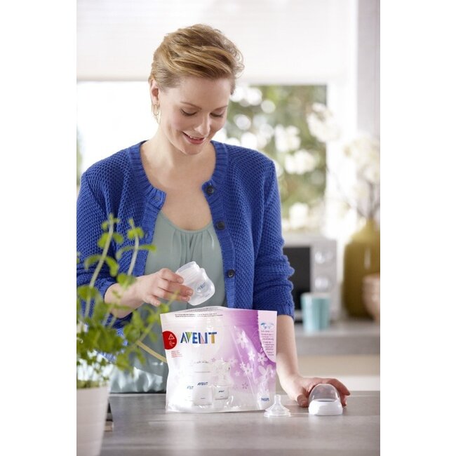 Philips Avent - Microgolf Sterilisatie  Zakjes  - Snel Steriliseren - 5 stuks