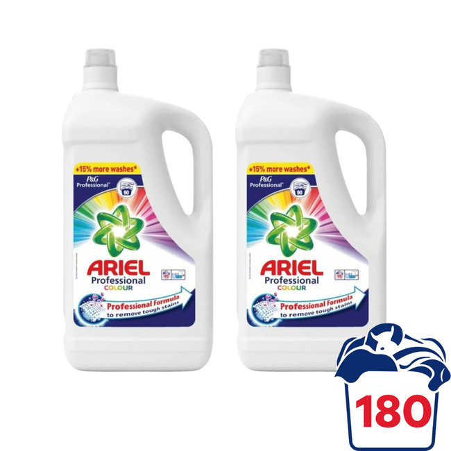 Ariel Ariel - Proffesional - Vloeibaar Wasmiddel - Color - 180 wasbeurten - 8,10L