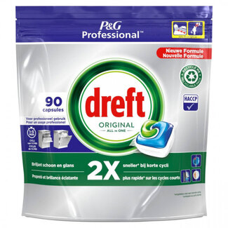 Dreft Dreft - Original - All in One - Vaatwastabletten - Regular - 90 stuks