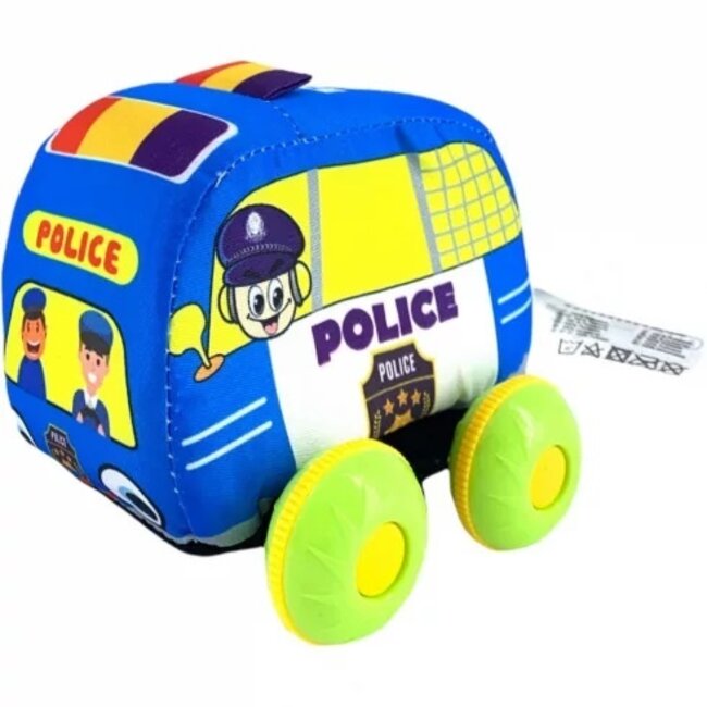 Let's Play - Babyzachte Voertuigen - Schattig Speelgoed - 1 stuk